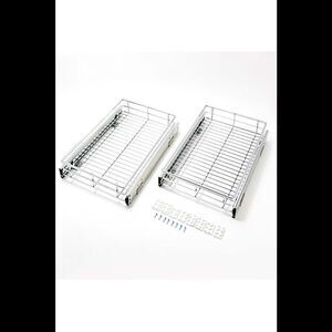 Tidy & Co. Sliding Drawer Organizers with Liners -Set of 2